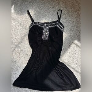 Y2K BOHO BEADED TANK TOP